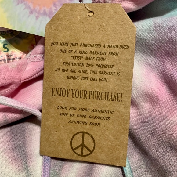 Exist Tie Dye Hoodie - Picture 6 of 6